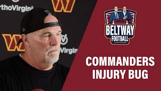 Injury bug hits the Commanders as preaseason clash with Lions looms | Beltway Football