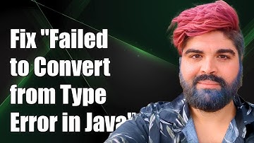 How to Fix "Failed to Convert from Type [java.lang.Object[]] to Type" Error in Java