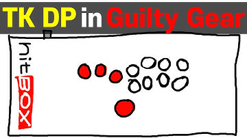 Hitbox: Tiger Knee DP in Guilty Gear