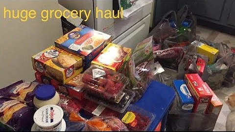 Huge Grocery Haul | Vlogmas Day 12