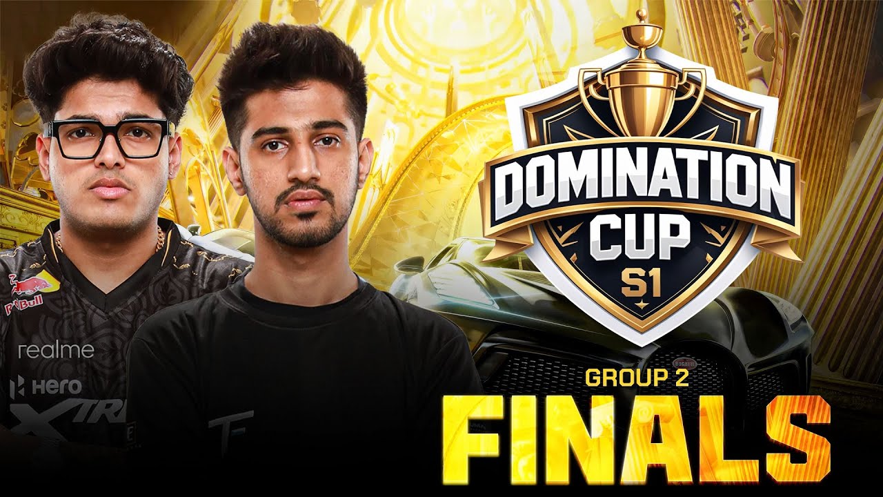 [HINDI] || FINALS || GROUP 2 || DOMINATION CUP S1 || HYPER ESPORTS || # ...