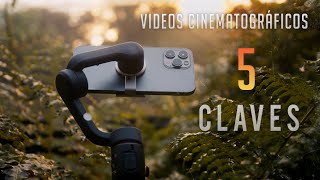 5 KEYS to make PROFESSIONAL videos with a phone - PART II | DJI Osmo Mobile 6