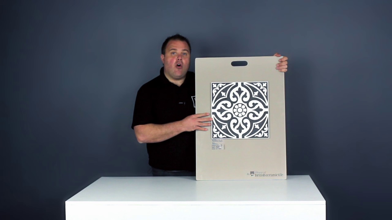 Devonstone Feature Floors - Black Ceramic Floor Tile