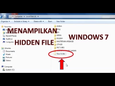 Video: Cara Membuat File Tersembunyi Terlihat