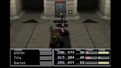 final fantasy 7 walktrough -shinra building part 3-