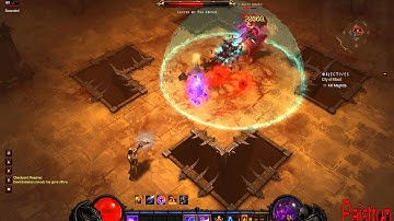 Diablo 3 : Maghda gets slain by Archon Wizard on Inferno.