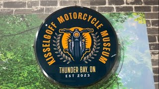We visit the Kisselgoff Motorcycle Museum in Thunder Bay Ontario Canada  Snow Day At The Eagles Mere Motorcycle Museum
