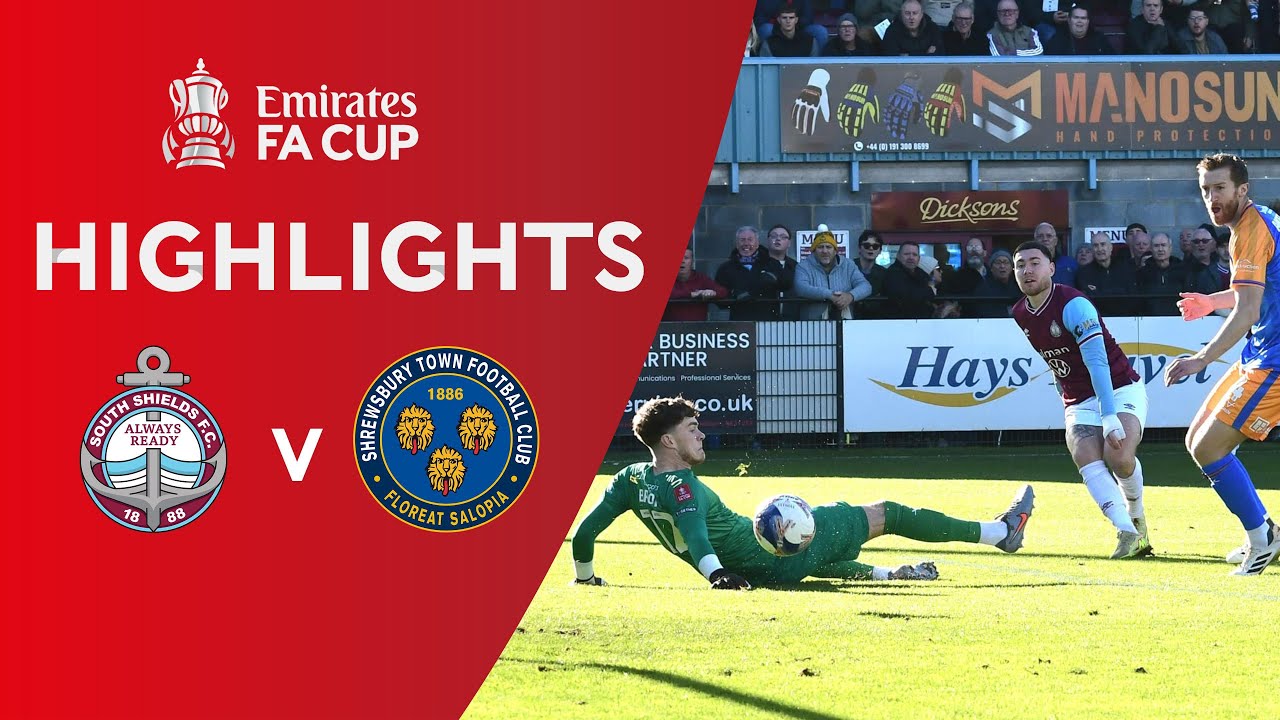 [Highlight] FA Cup : South Shields vs Shrewsbury Town (02-11-68)