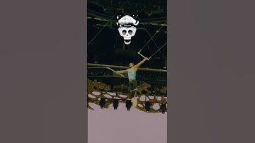 Is it difficult? ☠️🪽 #performance #artist #gymnast #trampoline #flip #circus