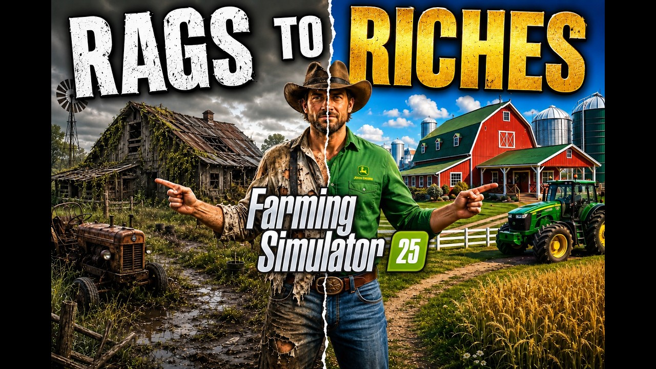 Rags to Riches Farming Simulator 25 Episode 1