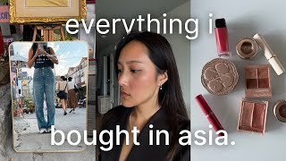 taiwan shopping haul | makeup, clothing, asian beauty recs (taiwan shopping tips)