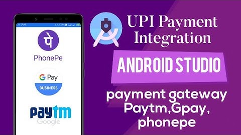 upi payment gateway integration in android studio in Tamil | part 2