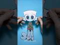 Finn paper doll #dandysworld #diy #papercraft #paperdoll #craftideas #creative #craft
