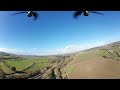 Samsung Gear 360 camera attached to a Mavic Pro