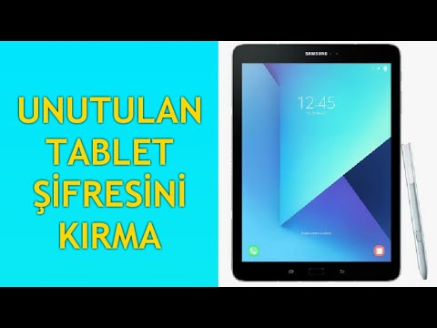 Unutulan Tablet Şifresini Kırmak (Çok Basit) - YouTube