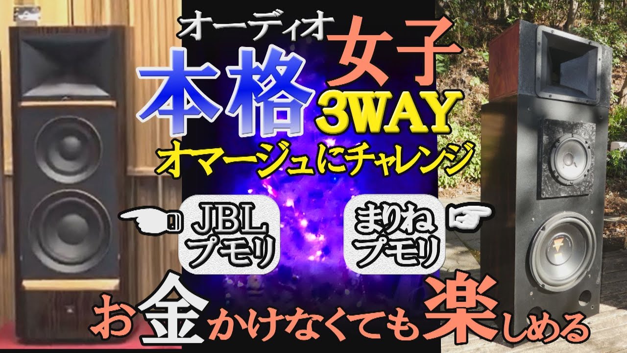 Audio girl comes up with an idea to create a JBL homage!] It looks