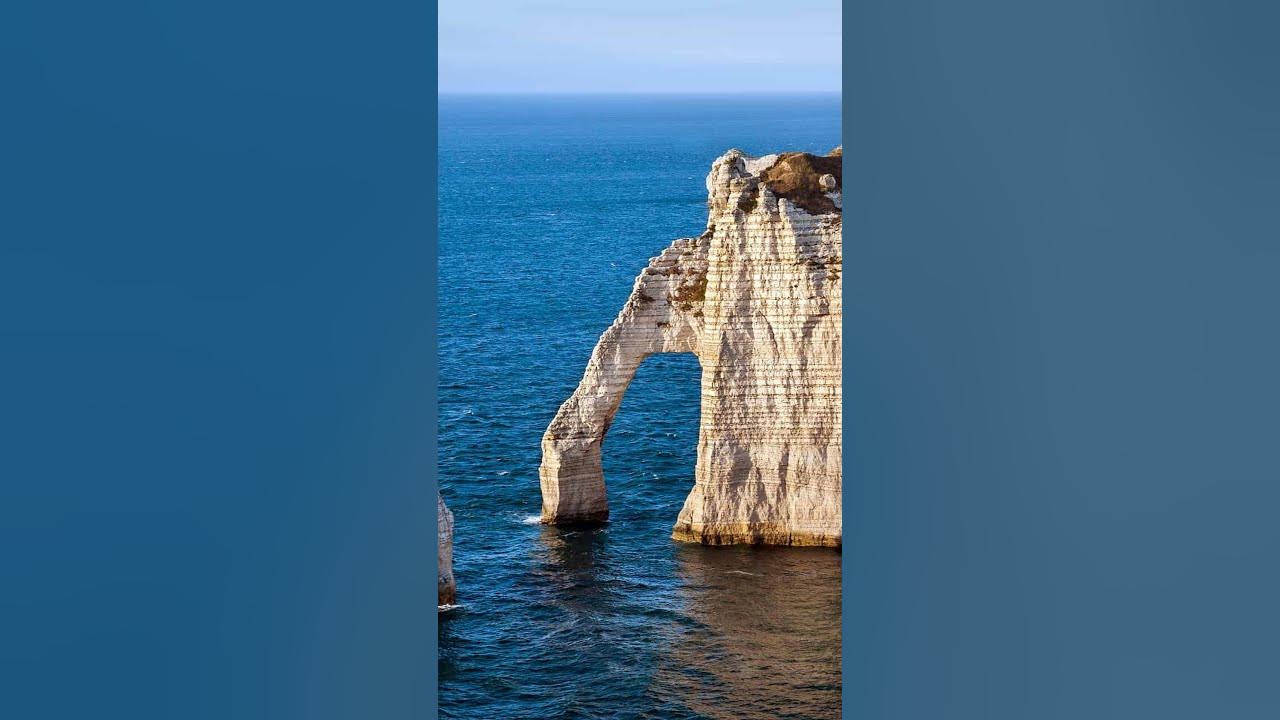 Étretat, France: The Cliffs That Inspired Monet’s Masterpieces #shorts