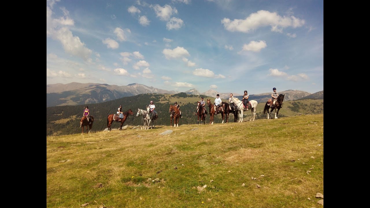 Spain horse riding holiday - YouTube