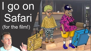 OpenToonz Tutorial - I go on SAFARI - for the film! "The Painter On Safari" - an OpenToonz animation