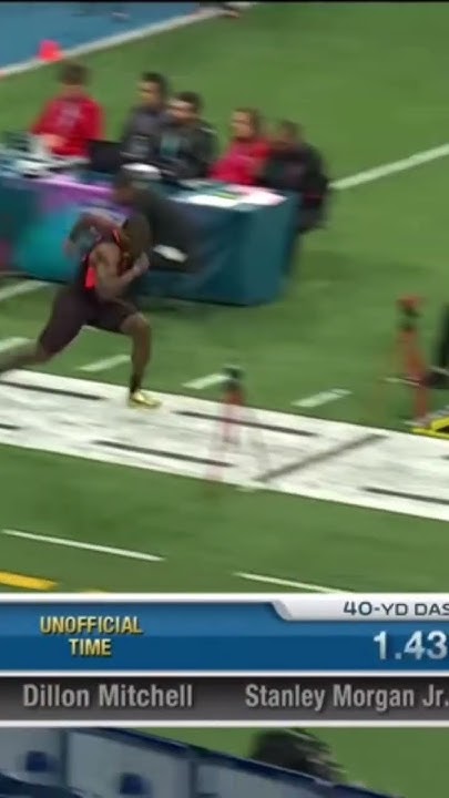 Terry McLaurin 40 yard dash - Like and subscribe for more NFL content