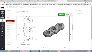 3D Printed Spinner on Autodesk Inventor