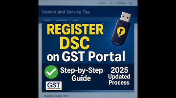 How to Register Digital Signature Certificate (DSC) on GST Portal – Step-by-Step.
