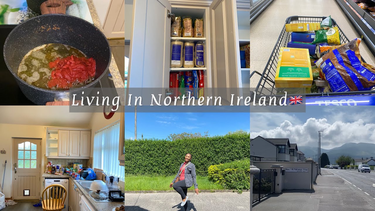 Vlog: My Daily Living In Northern Ireland 🇬🇧| Grocery Shopping | Cleaning & Organising | Cooking