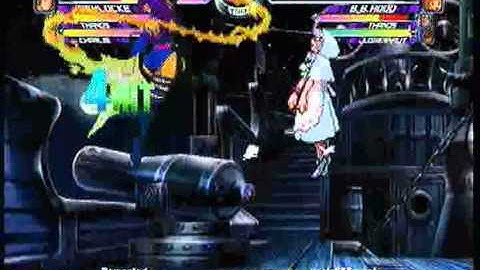 MvC2 Online (360): Brett (Psy/Tha/Cha) vs useleSSSavant (Jug/Hood/Tha) 27 .:1.12.11:.