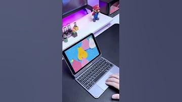 Swivel Keyboard Case for Apple iPad Mini 7th Gen 2024 (A17 Pro) #ipadkeyboard #ipadkeyboardcase