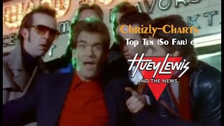 Video thumbnail of "TOP TEN: Best Songs Of Huey Lewis And The News [RETRO]"