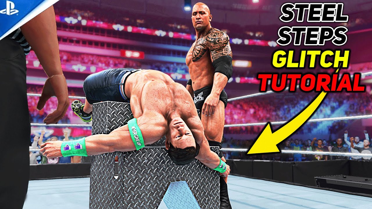 WWE 2K20 How To Do A Steel Steps Glitch! Tutorial (PS5) YouTube