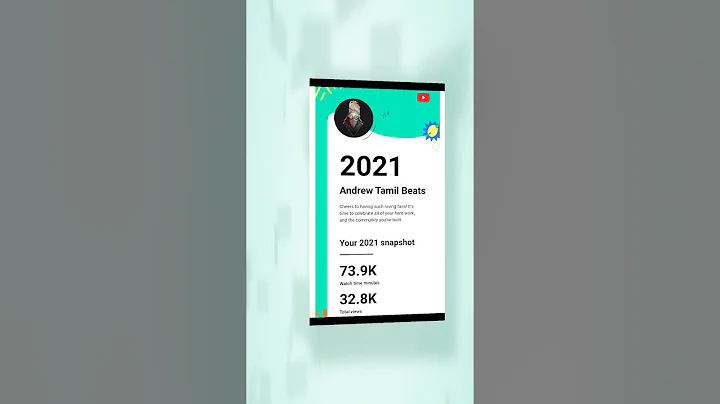 #MyYearOnYoutube / 2021 / Thank you my dear beats