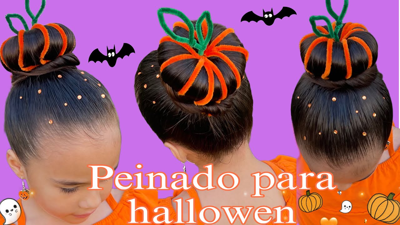 Peinados de calabaza para hallowen 🎃