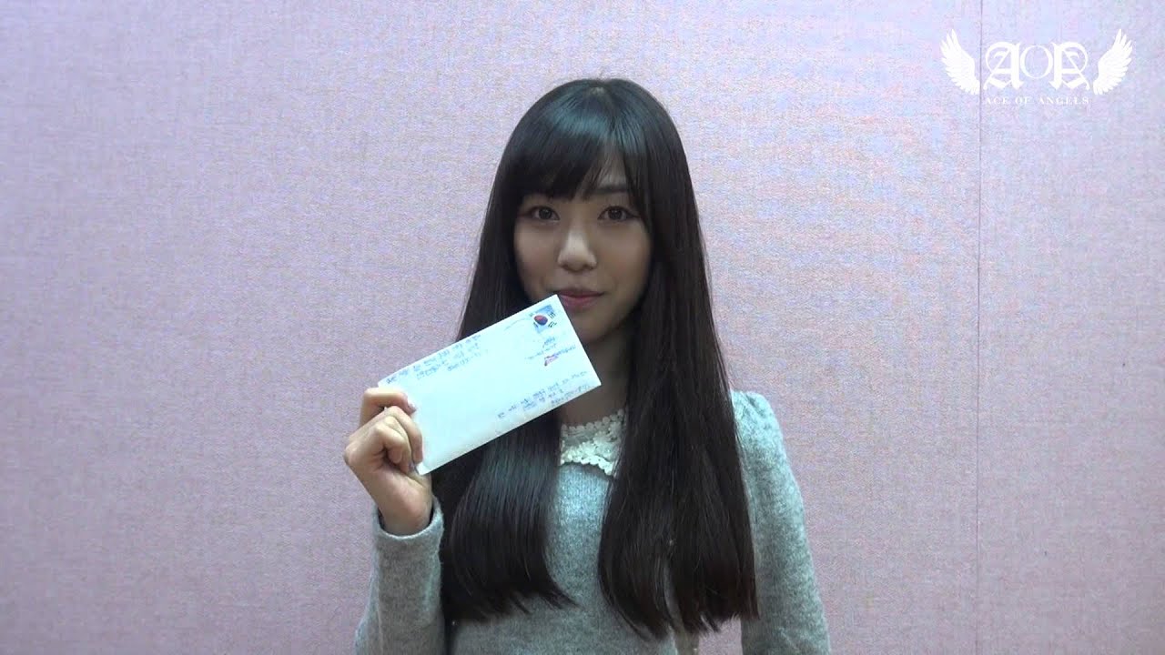 Aoa Love Letter Event By Mina Youtube