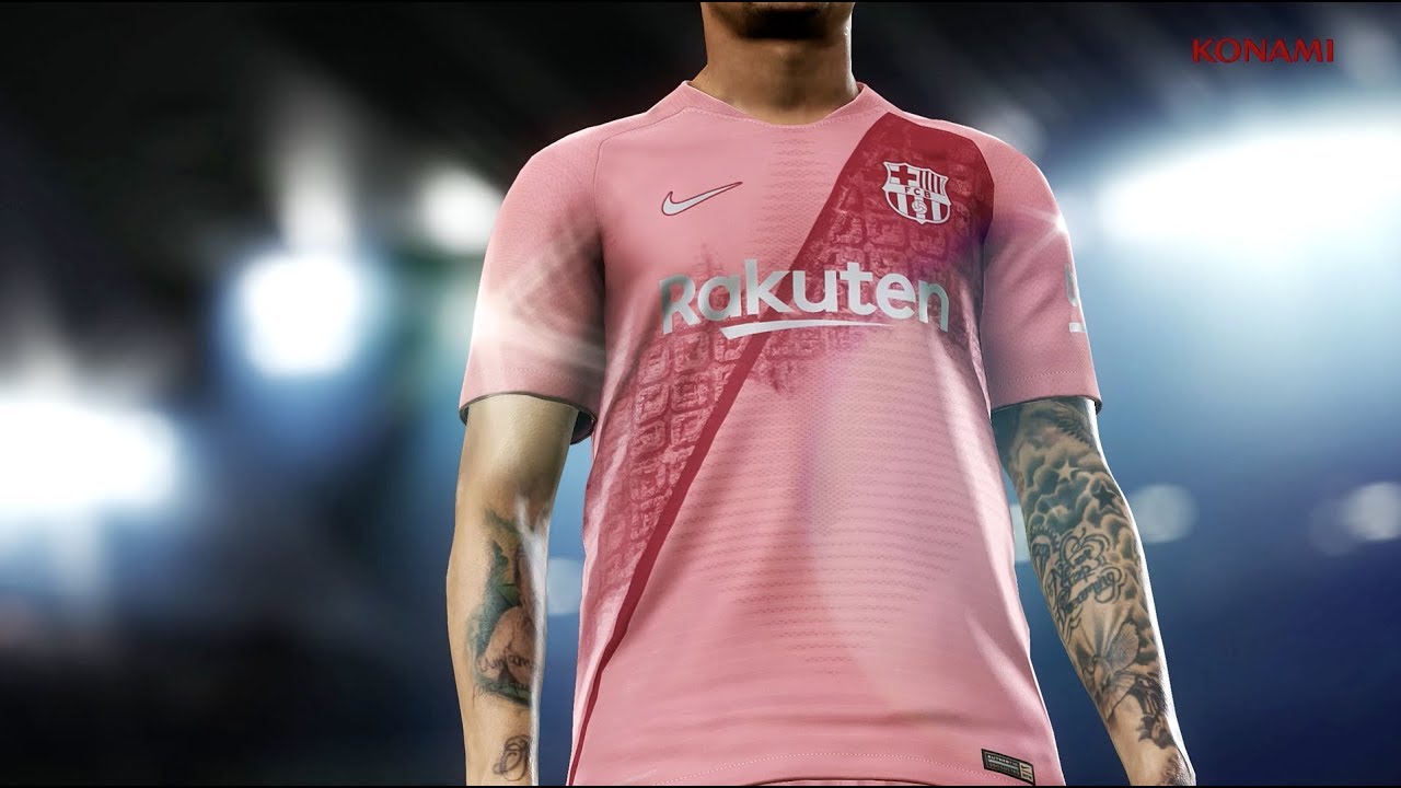 fc barcelona pink shirt