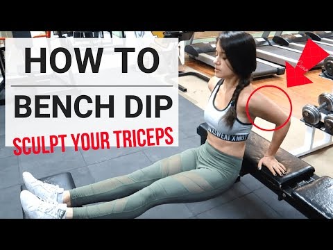 HOE | Bench Dips - 3 Variations van beginner tot gevorderde