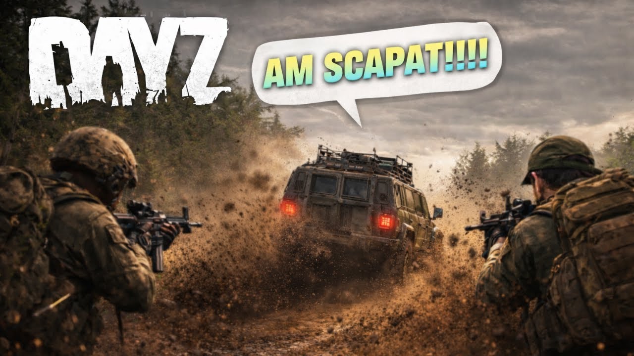 Am scăpat de fiecare dată ! Nu ne puteau prinde ! | DayZ România