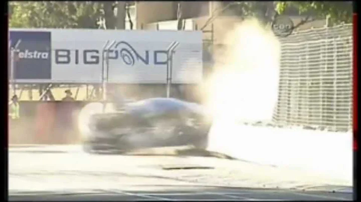 BMW M3 Looses Brakes at 200kph and Crashes into Wall