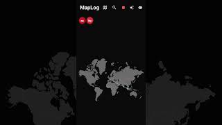 Smallest Countries - Travel Route Animation #MapLog #Shorts
