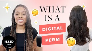 Yes I got a digital perm😉Here's everything you need to know if you're  thinking of getting one! What is it? It's a 2-3 hour proc