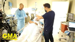 DeMarco Morgan gets a colonoscopy to prevent colon cancer