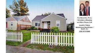 13537 35TH AVE S, TUKWILA, WA Presented by Jennifer Clukey.