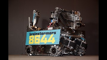 FTC 8644 Brainstormers Robot Reveal Relic Recovery 2017-2018