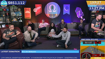 DB2019 - James congratulates everyone involved with the HamFather bit, and talks about its planning