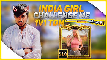 Indian iPad Girl Challenge Pakistan | 1 v 1 Challenge With Indian Pro Girl | DW HAMZA GAMING