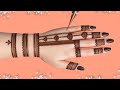 Dulhan Ke Hathon Ki Easy Mehndi | Simple Mehndi Design | Bridal Mehndi Design| Back Hand Mehndi 