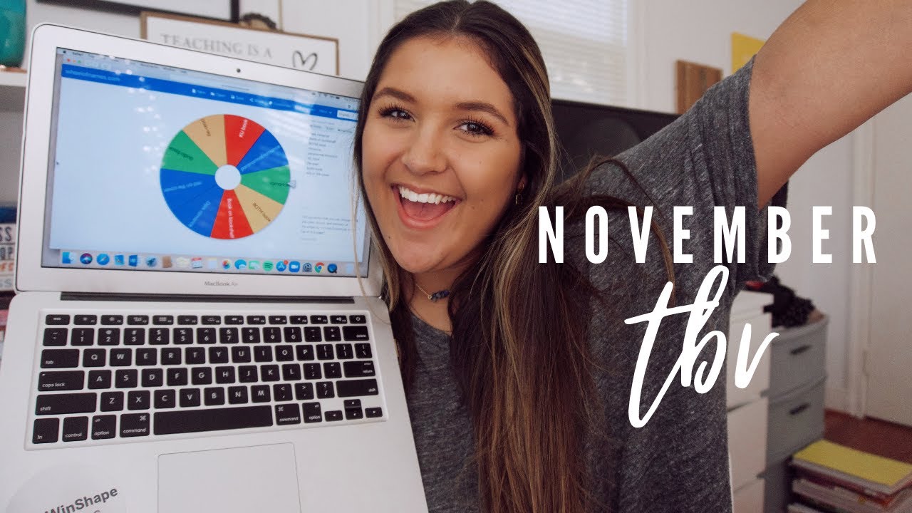 November TBR // Randomized Spinner Wheel Picks my TBR