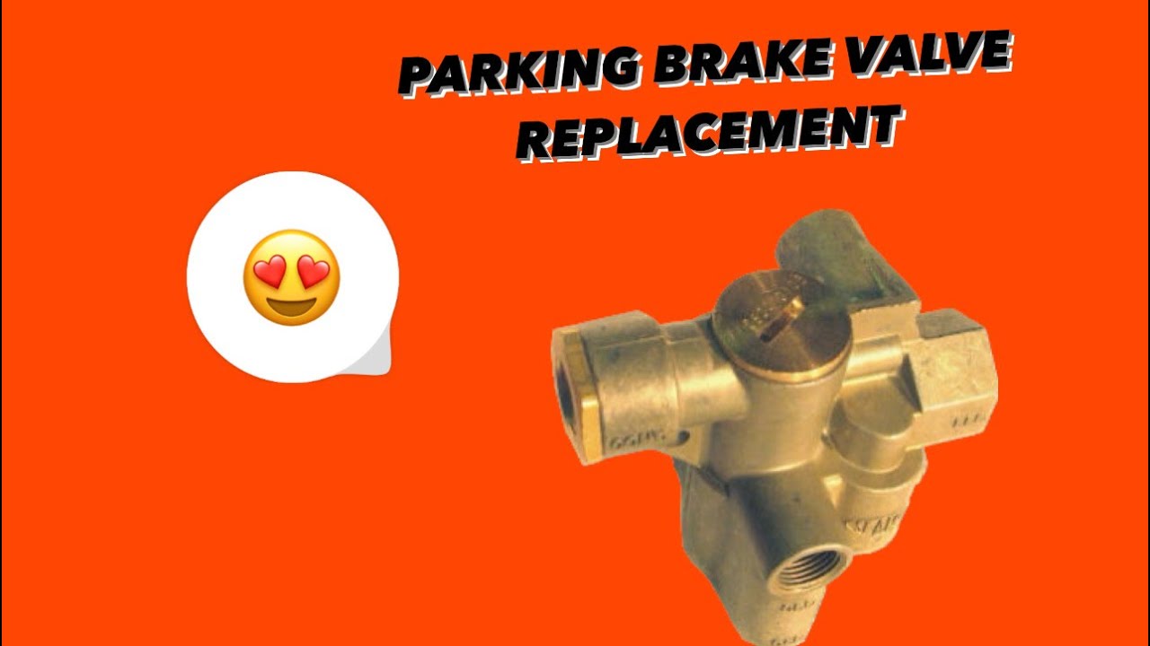 HOW TO RELEASE STUCK TRAILER BRAKES ?? PARKING BRAKE VALVE REPLACEMENT!!