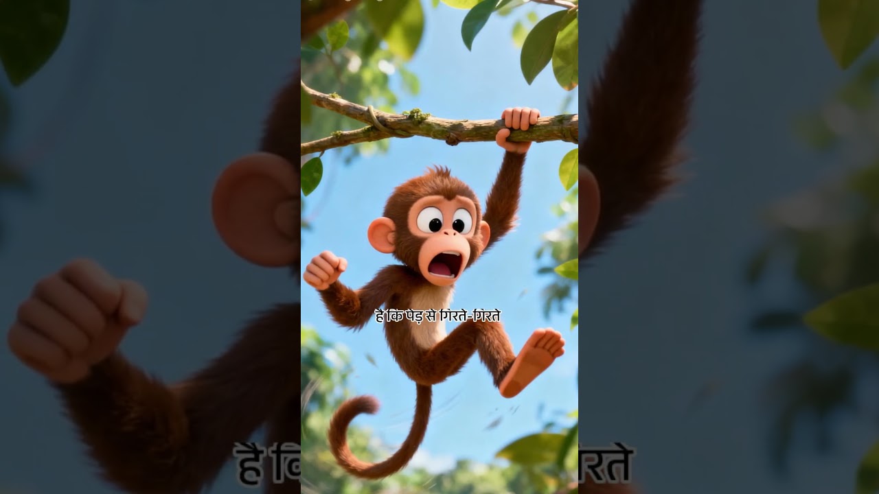 Monkey name Monu keep copying the voice of different animal to tease them.😂