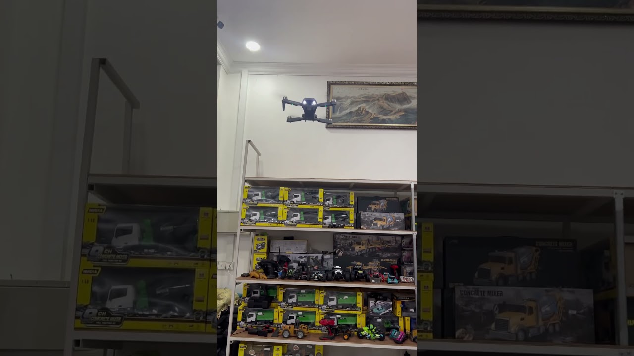 Testing Drone K811 Max indoor without GPS 